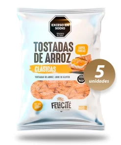 Tostada de arroz Clásica 120gr.