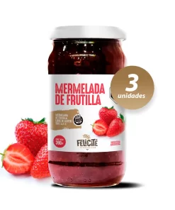 Mermelada de frutilla light x 390gr