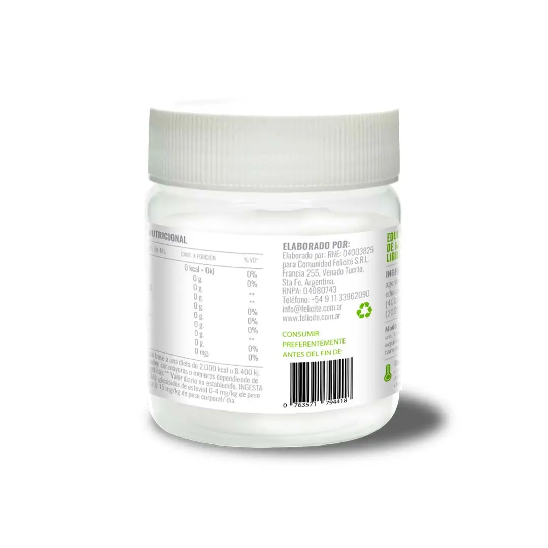 Edulcorante Stevia en polvo 90gr. - Imagen 2