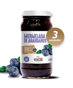 Mermelada de arándanos light x 390gr